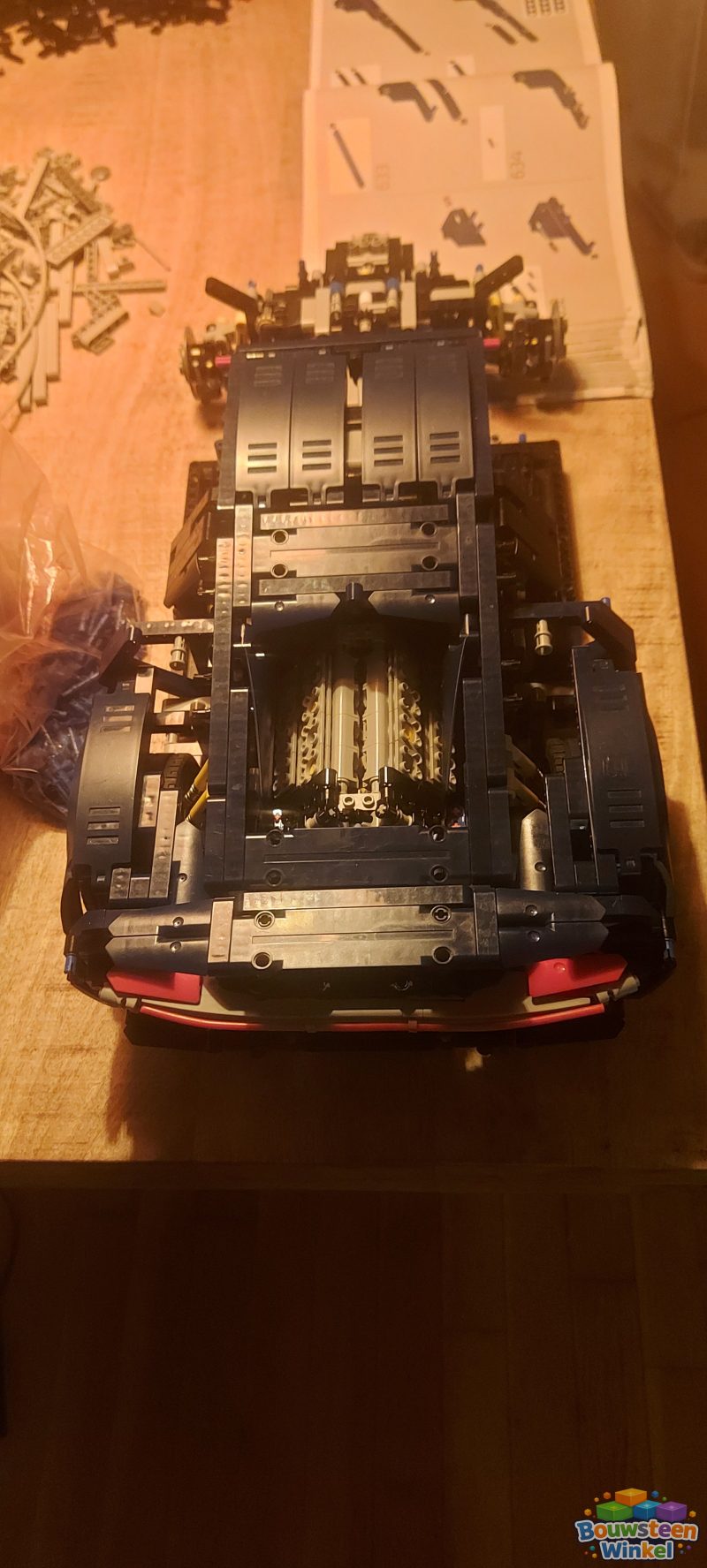 LEGO Technic Bugatti Chiron - 42083 gebouwd door klant — Technic