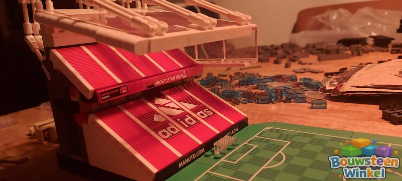 LEGO Creator Expert Old Trafford - Manchester United - 10272 gebouwd door klant — Creator Expert / Icons