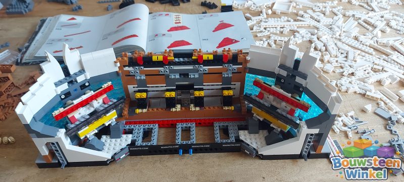 LEGO Creator Expert Old Trafford - Manchester United - 10272 gebouwd door klant — Creator Expert / Icons