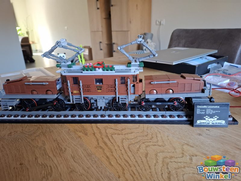LEGO Creator Expert Krokodil Locomotief - 10277 gebouwd door klant — Creator Expert / Icons