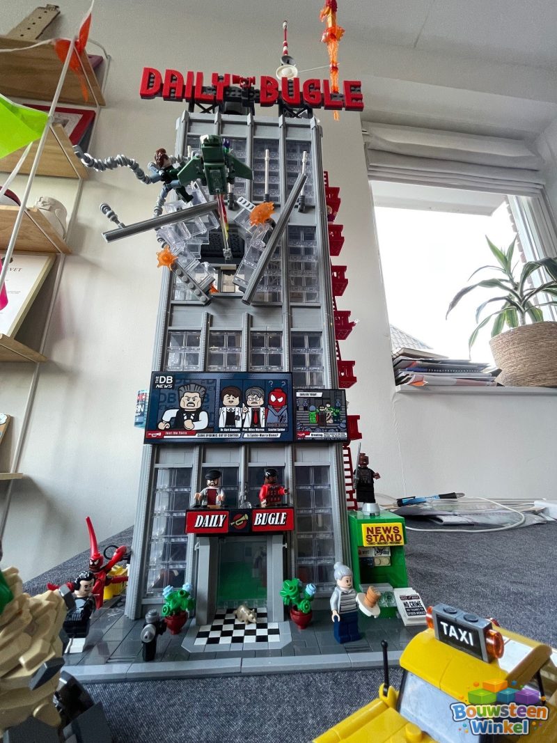 LEGO Spiderman Daily Bugle - 76178 gebouwd door klant — Marvel / DC