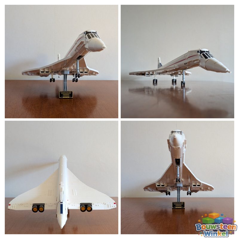 LEGO Icons Concorde - 10318 gebouwd door klant — Creator Expert / Icons