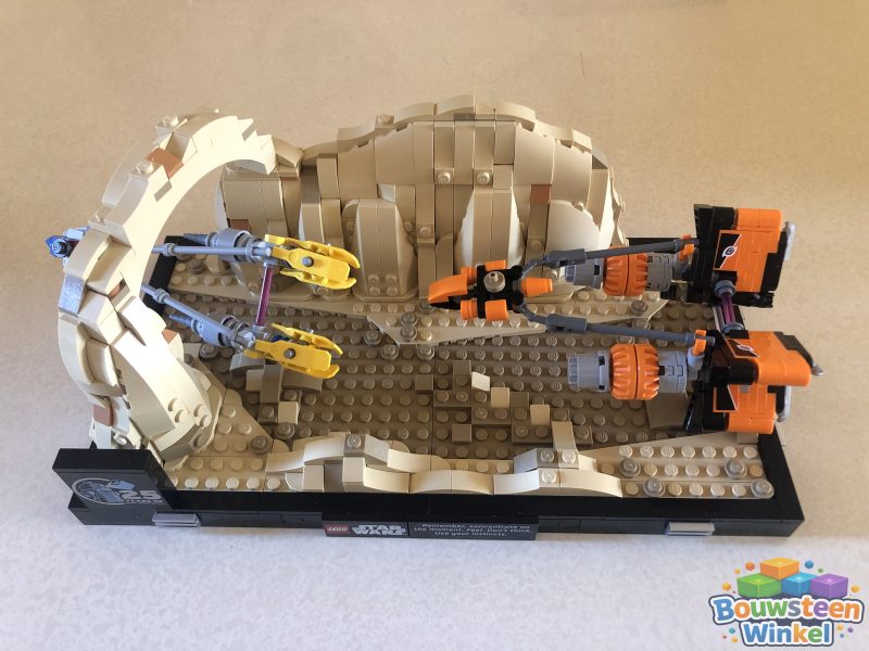 LEGO Star Wars Mos Espa Podrace diorama - 75380 gebouwd door klant — Star Wars