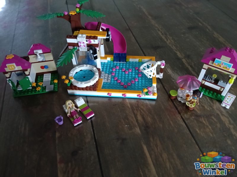 LEGO Friends Heartlake Zwembad - 41008 gebouwd door klant — Friends