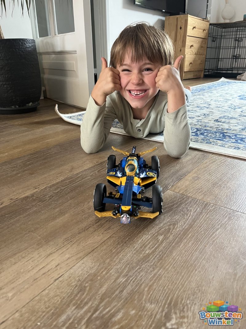 LEGO Ninjago Ninja Sub-speeder - 71752 gebouwd door klant — Ninjago / Mario