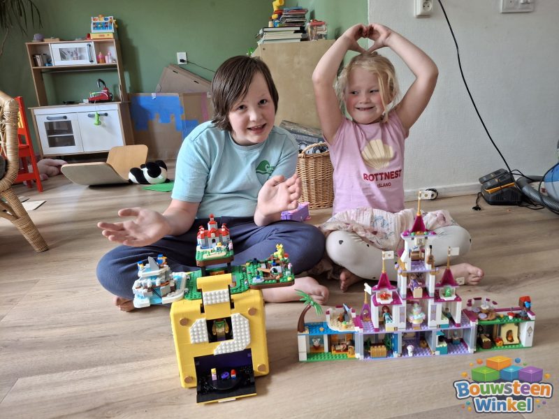 LEGO 71395 en 43205 gebouwd door klant — Ninjago / Mario