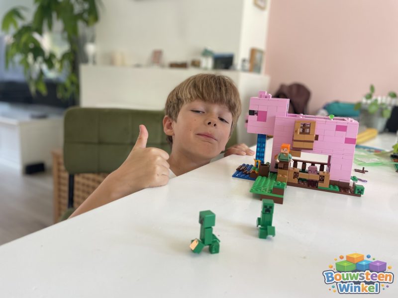LEGO Minecraft Uitvalbasis Zwaard - 21244 gebouwd door klant — Onbekend