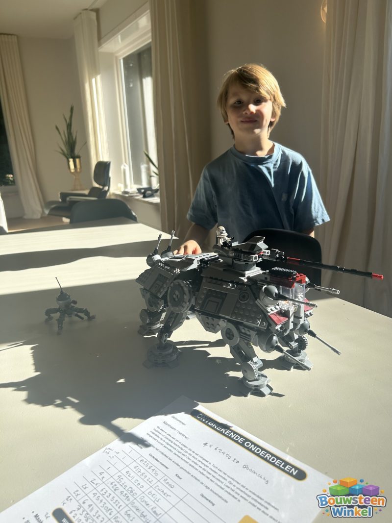 LEGO Star Wars AT-TE Walker - 75337 gebouwd door klant — Star Wars
