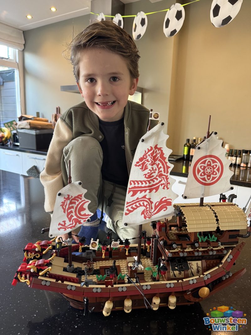 _LEGO Ninjago Movie Destinys Bounty - 70618 BEVAT GEEN PAPIEREN INSTRUCTIEBOEKJE gebouwd door klant — Ninjago