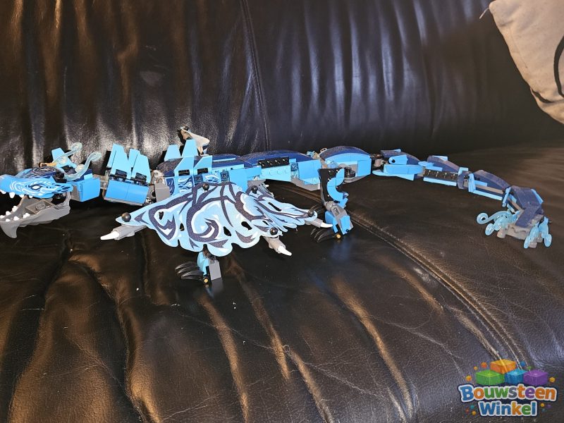 LEGO Ninjago Waterdraak - 71754 gebouwd door klant — Ninjago / Mario