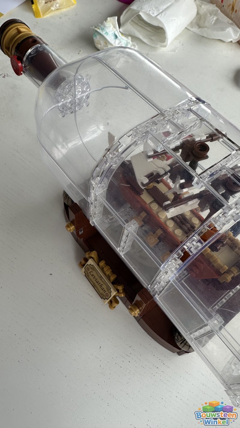 LEGO Ideas Schip in een Fles - 21313 gebouwd door klant — Architecture / Ideas